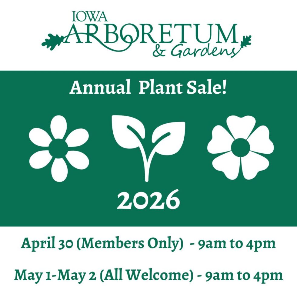 Annual Plant Sale April 30-May 2