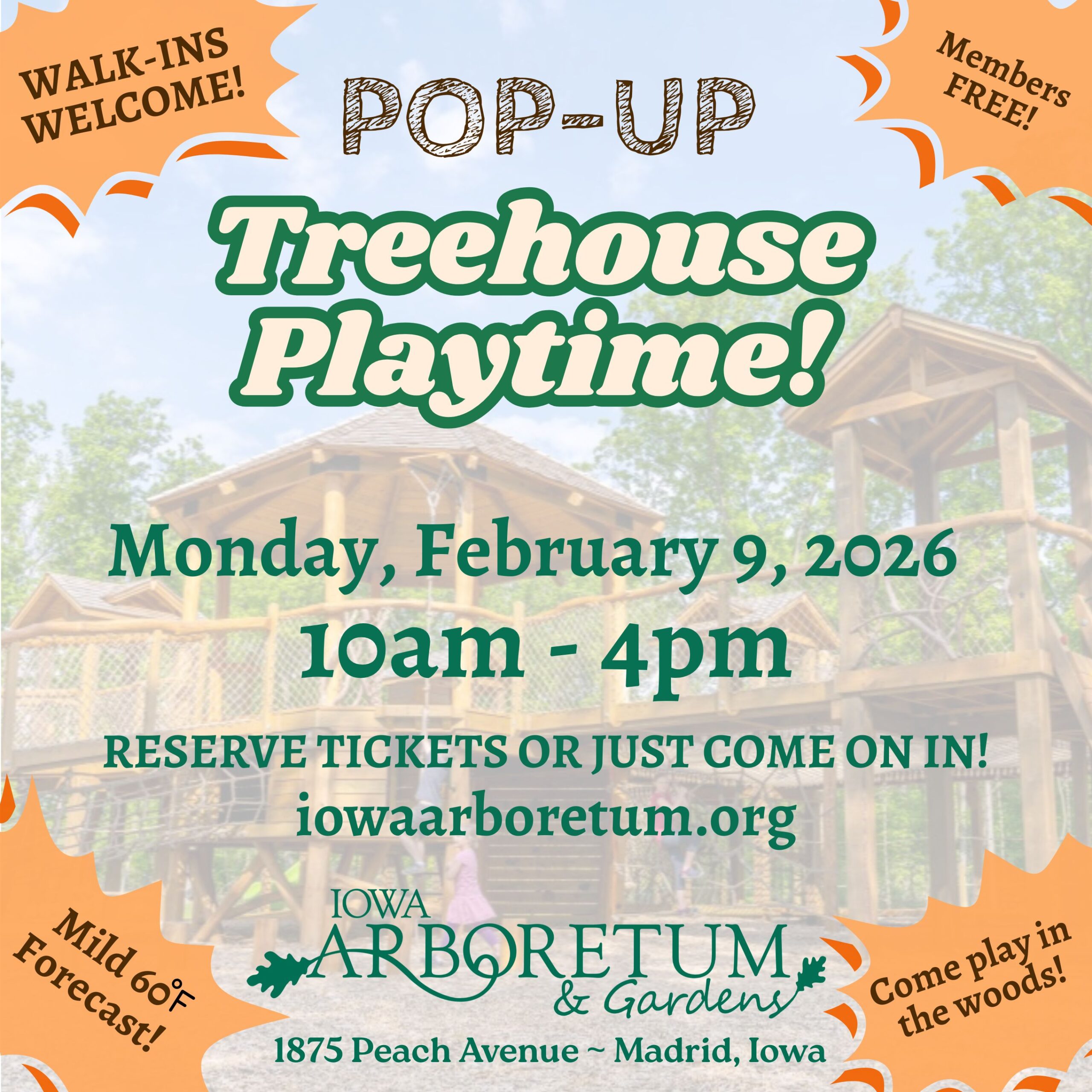 Pop-up Treehouse Event 